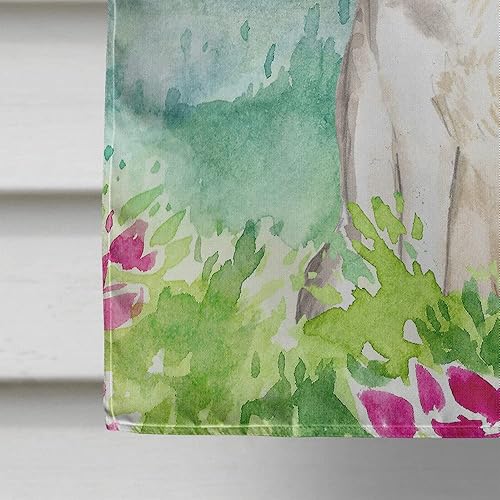 Miniatura 4 de Caroline's Treasures CK2519CHF - Lienzo con bandera de Husky siberiano, tamaño grande, multicolor