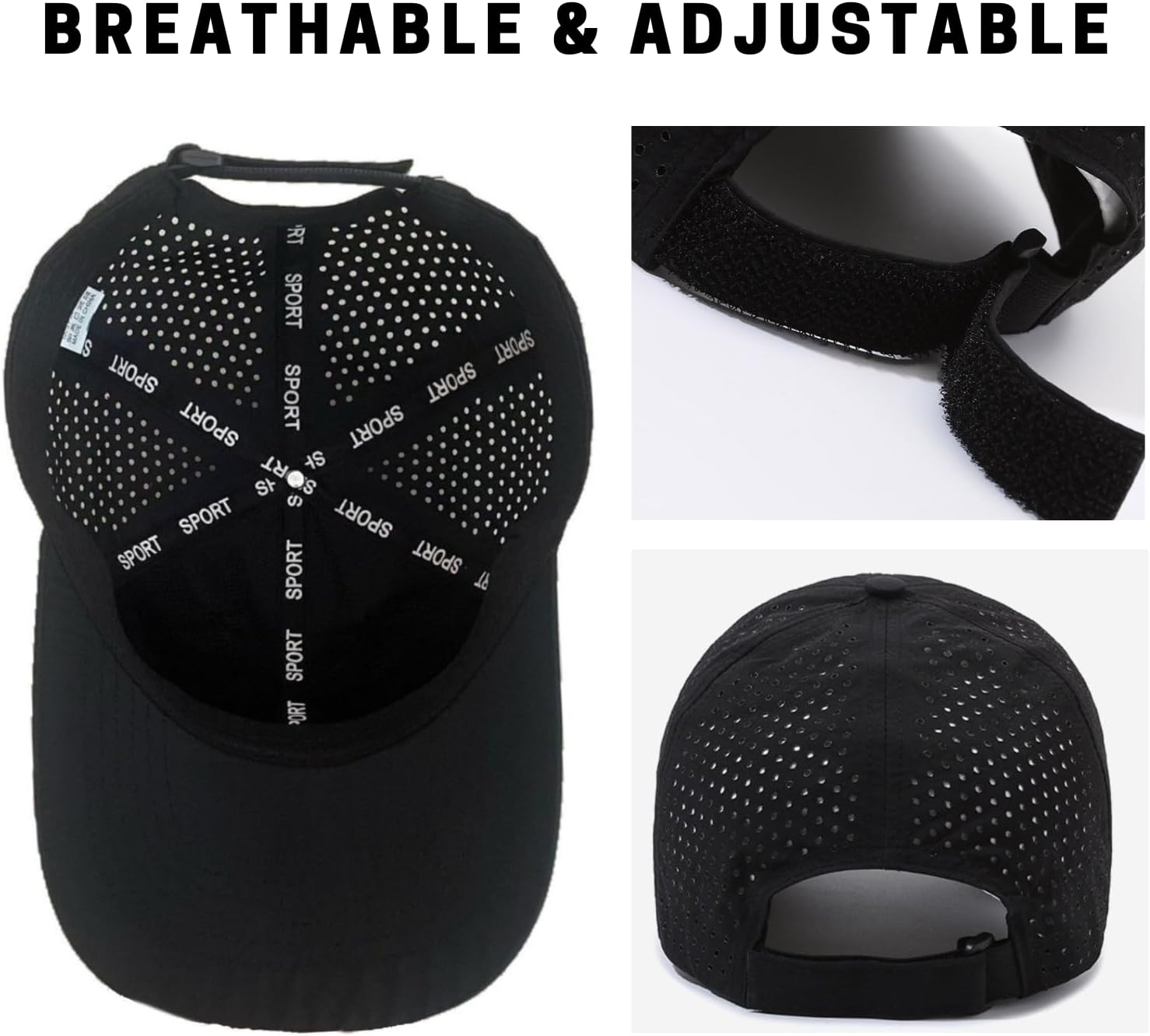 Classic Low Profile Baseball Cap Golf Dad Hat Adjustable Cotton Plain Hats Men Women