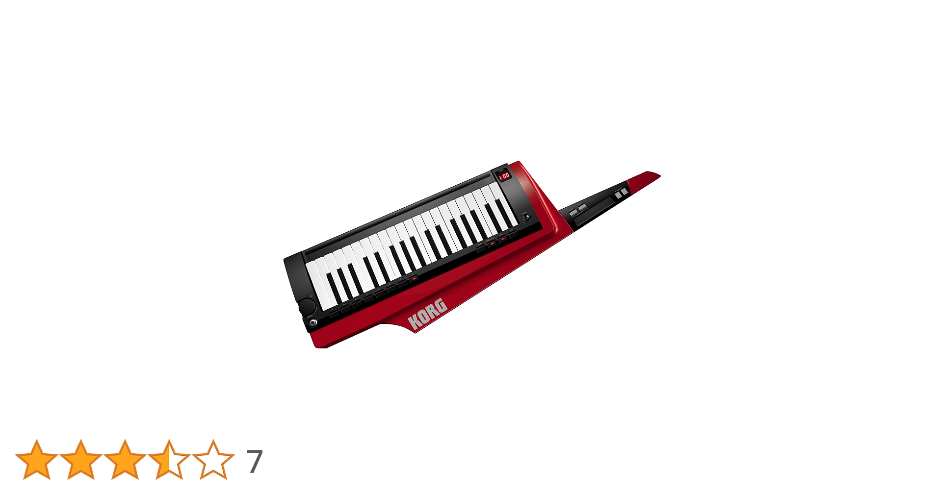 初代モデル　KORG ショルダーキーボード　RK-100S レッド Amazon.co.jp: KORG ショルダーキーボードシンセサイザー RK