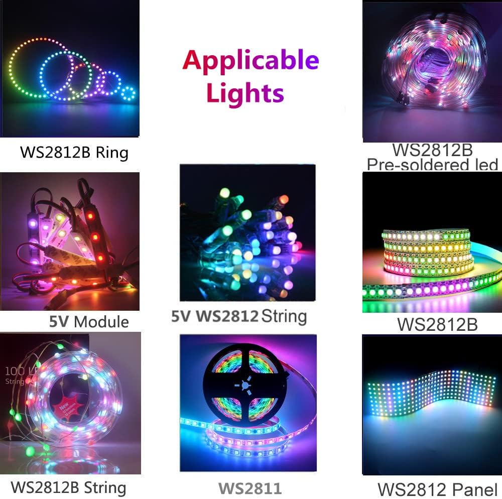 Applicable LED Lights for SP621E Controller