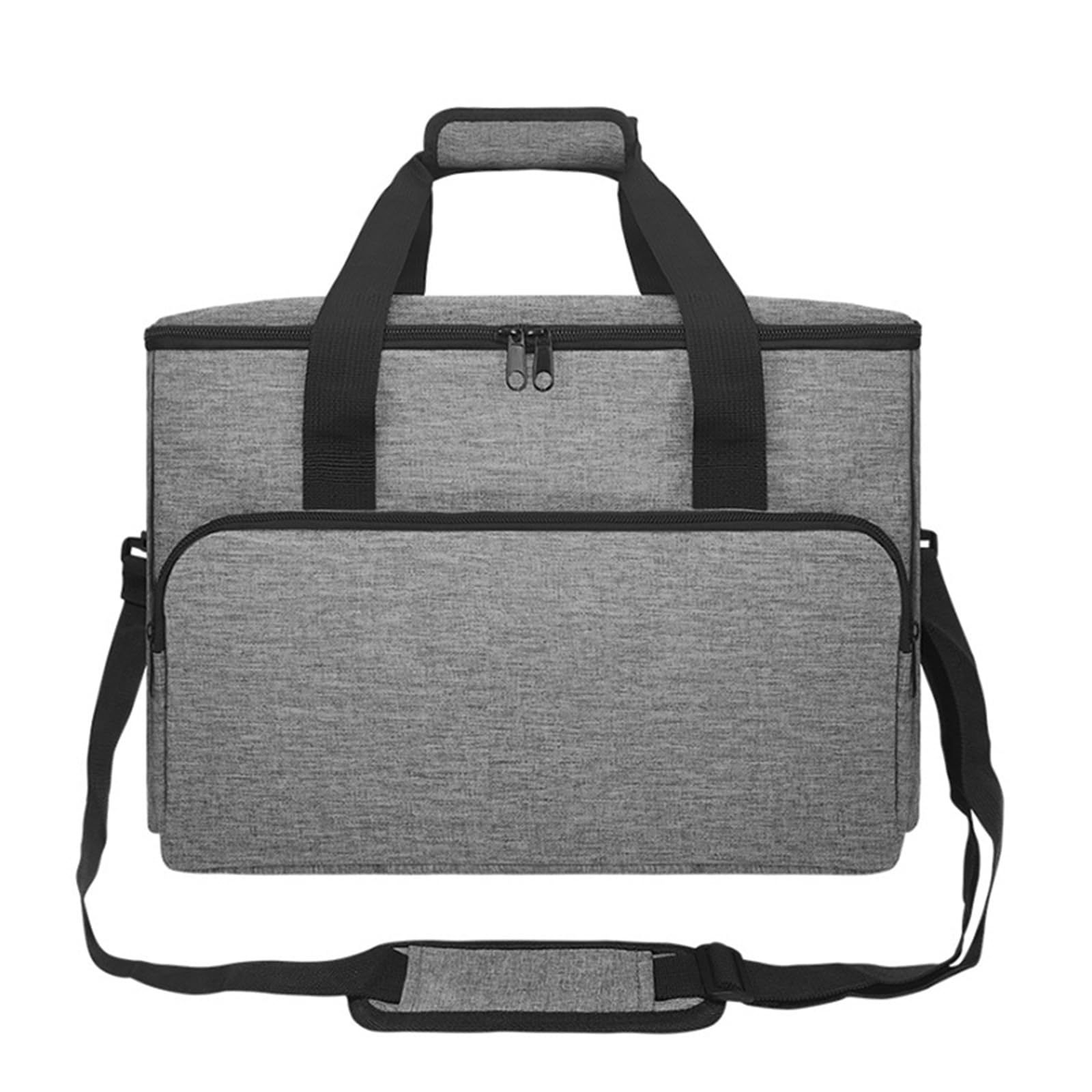 Jazuaiao Portable Generator Storage Bag With Hard Bottom Panel Dustproof Design For Solar Equipment Transport Outdoor Portable Power Station Storage Bag
