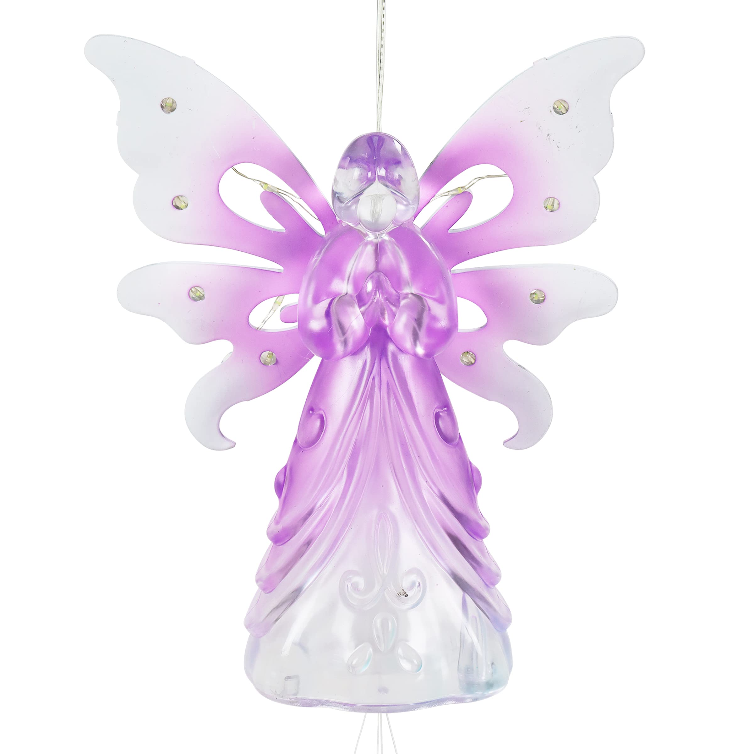 Amazon.co.jp: Purple Angel Wind Chimes – 信仰にインスパイアされた