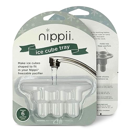 Bandeja de cubitos de hielo para chupete de dentición congelable para chupete original Nippii