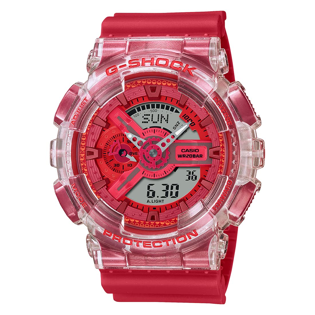 Casio G-Shock Analog-Digital Red Dial Men GA-110GL-4ADR (G1366) (B0C28MX848) Amazon Price History, Amazon Price Tracker