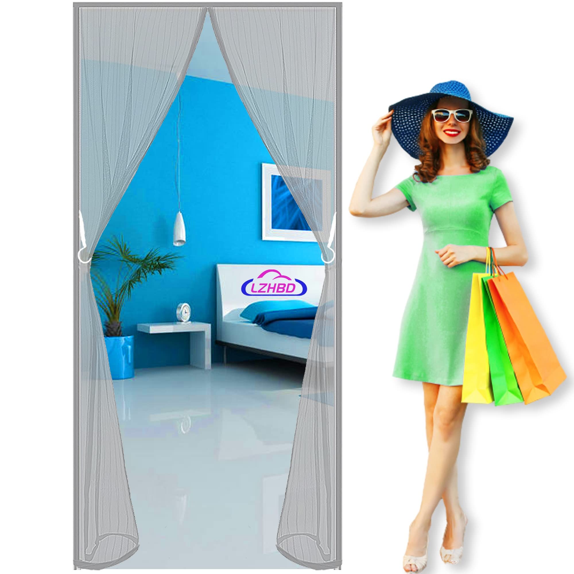 Buy Door Curtain Kitchen 165x190 cm Fly Screens for Doors