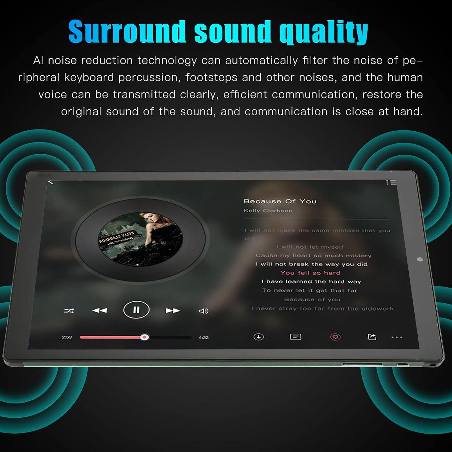 Surround sound quality
