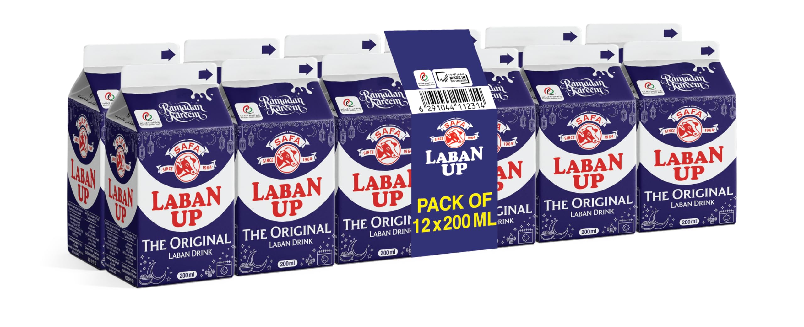 Safa Laban Up 200ml x 12