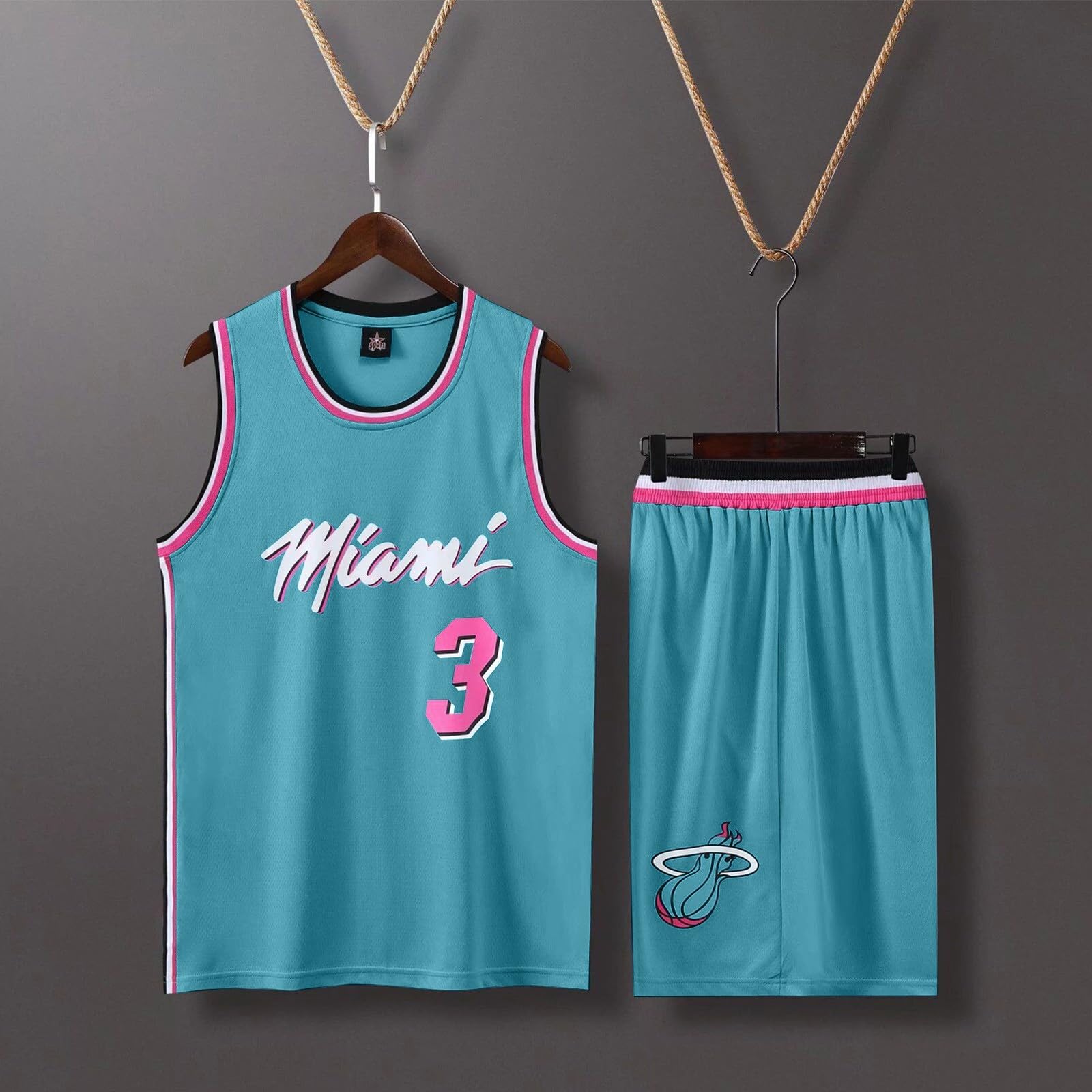 Tenue Basket Enfant Adulte, Maillot Basket Homme 2 Pièces Ensemble Basket Enfant, Maillot Sans Manches + Pantalon Court Enfants/Adulte,Pop Basket Maillots Basketball Jersey et Short