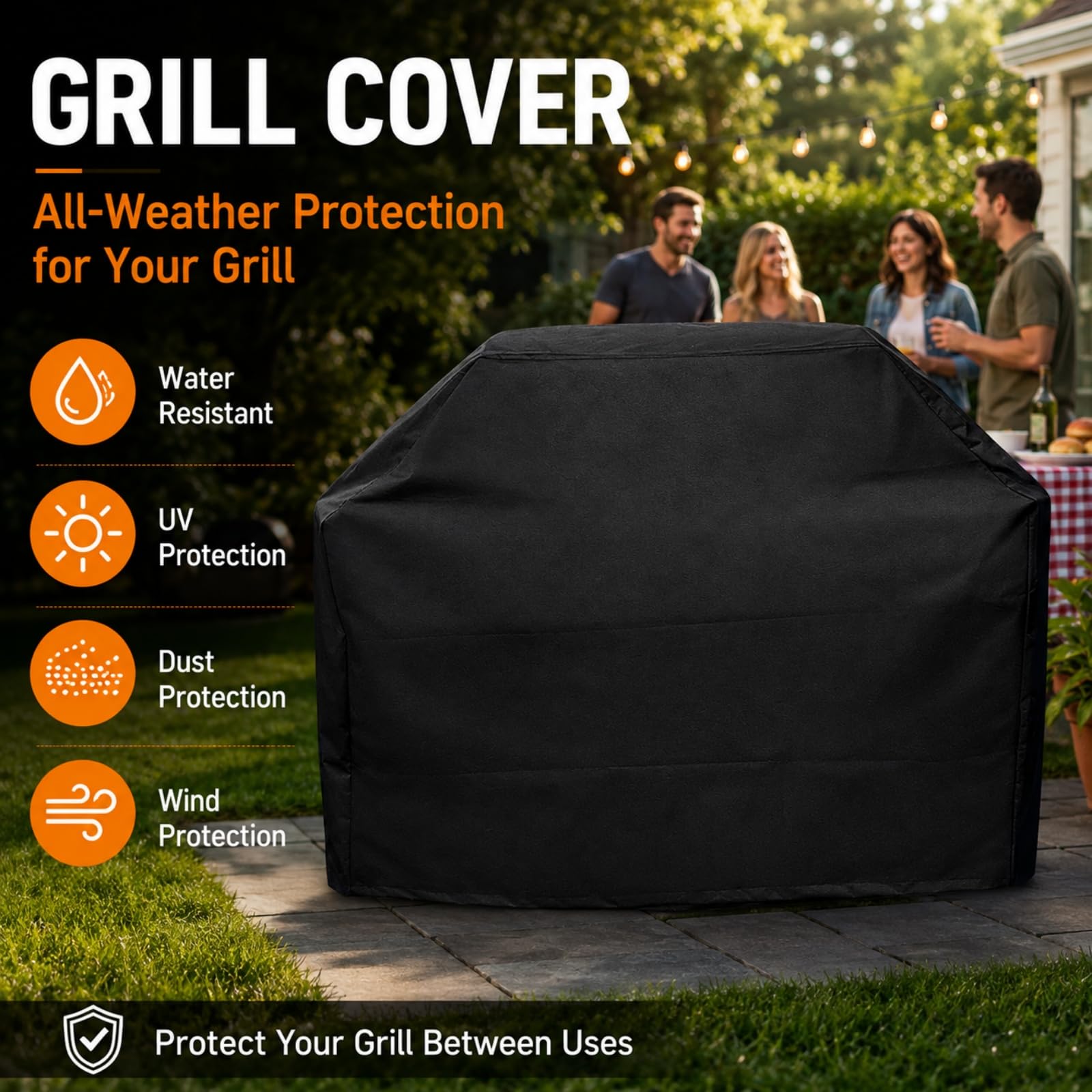 Housse Barbecue pour Tefal Plancha Valencia CB670(CB670801) 2015-2026, Bâche Protection pour Gril, Anti Pluie Tissu Résistant Oxford avec Sac Rangement, pour Extérieur