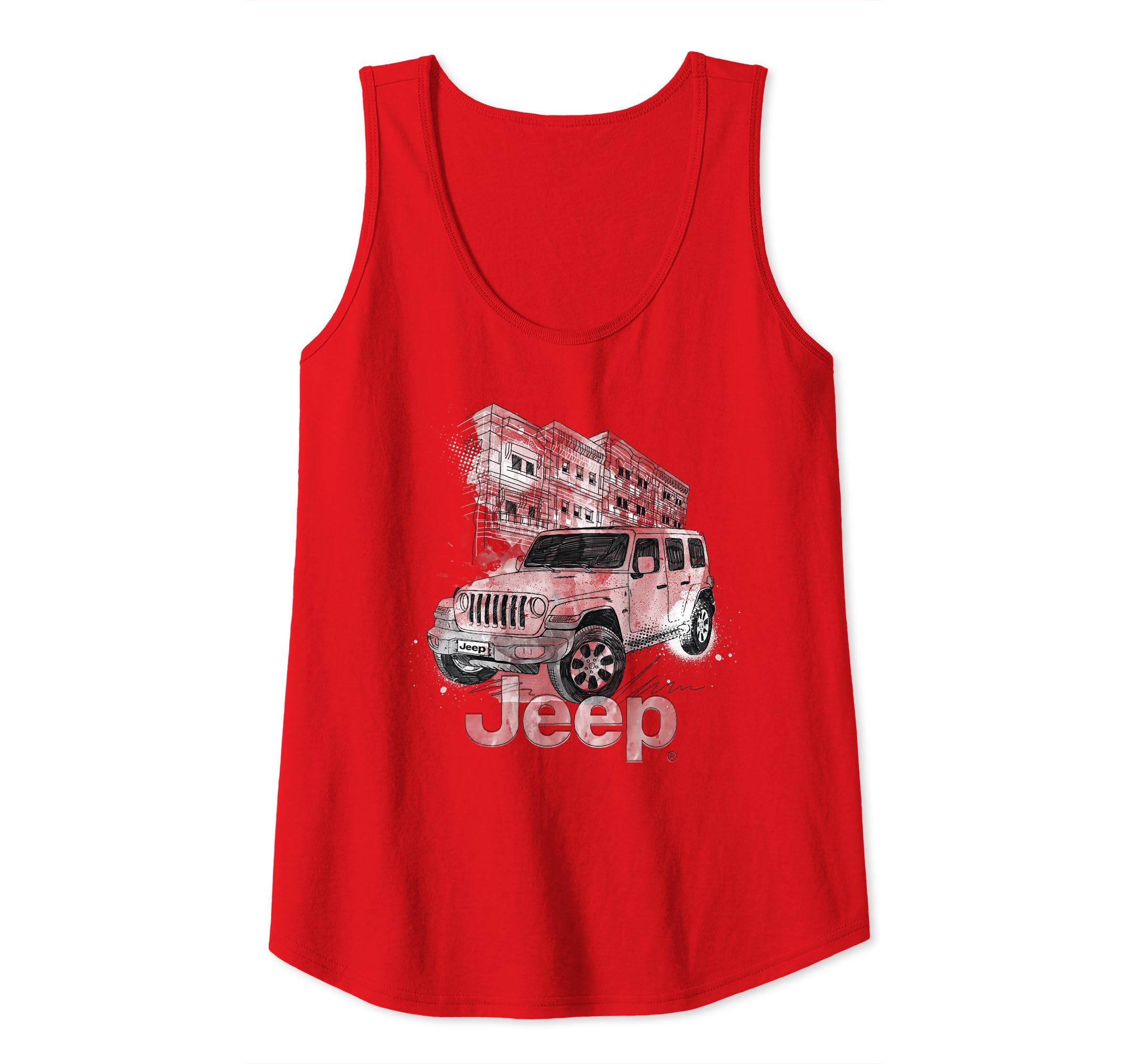 Jeep Urban Scrawl Tank Top