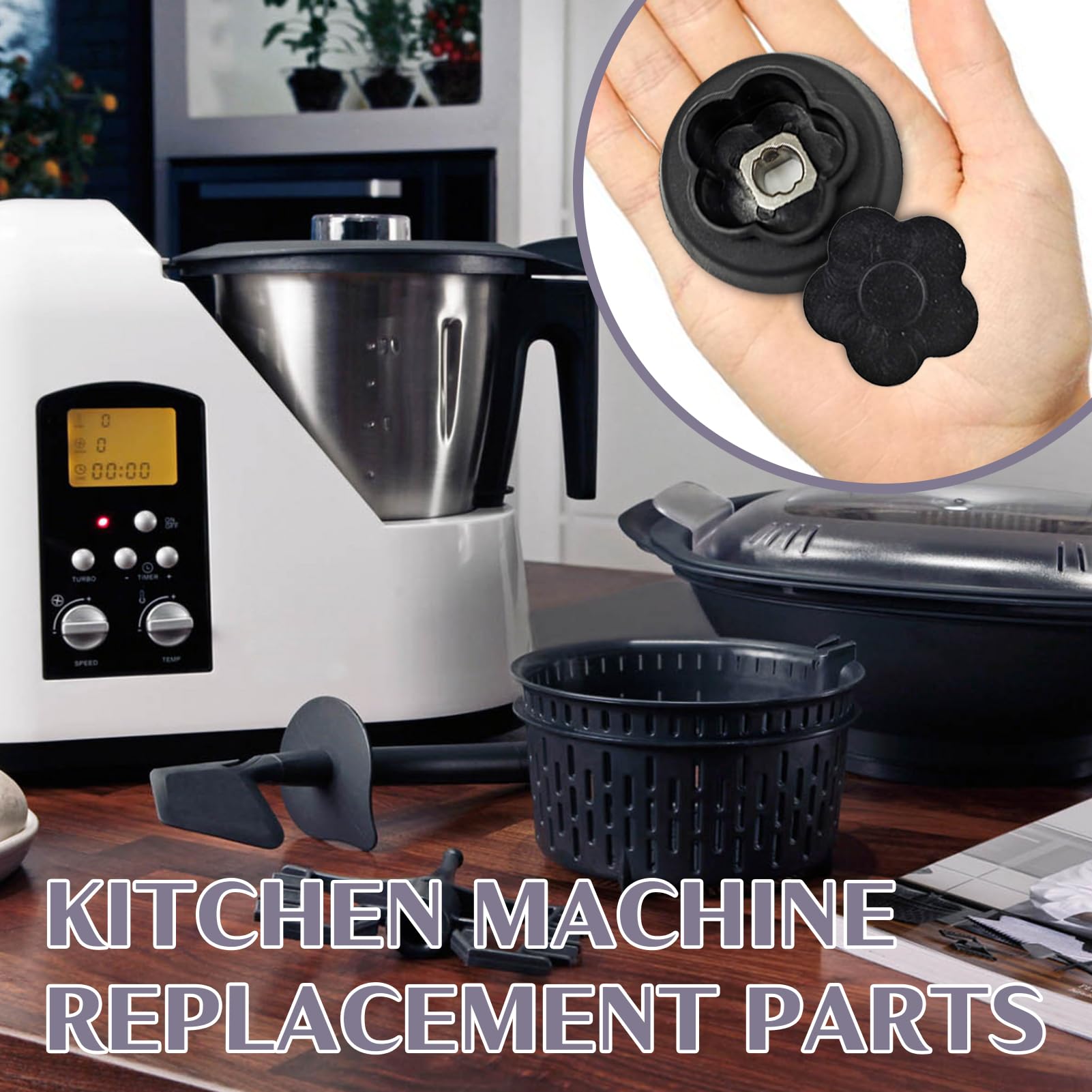 Guide De Couplage Engrenage Pour Monsieur Cuisine Connect/SMART - Compatible SKMC 1100/1200, Pièce De Rechange