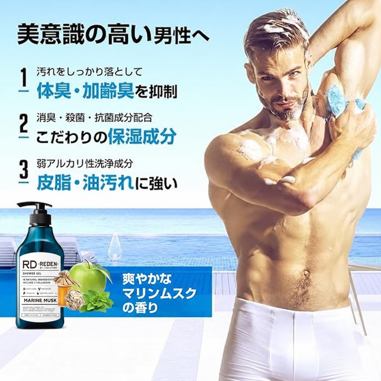 Amazon | REDEN BODY SOAP(リデン ボディーソープ) 詰め替え 400ml