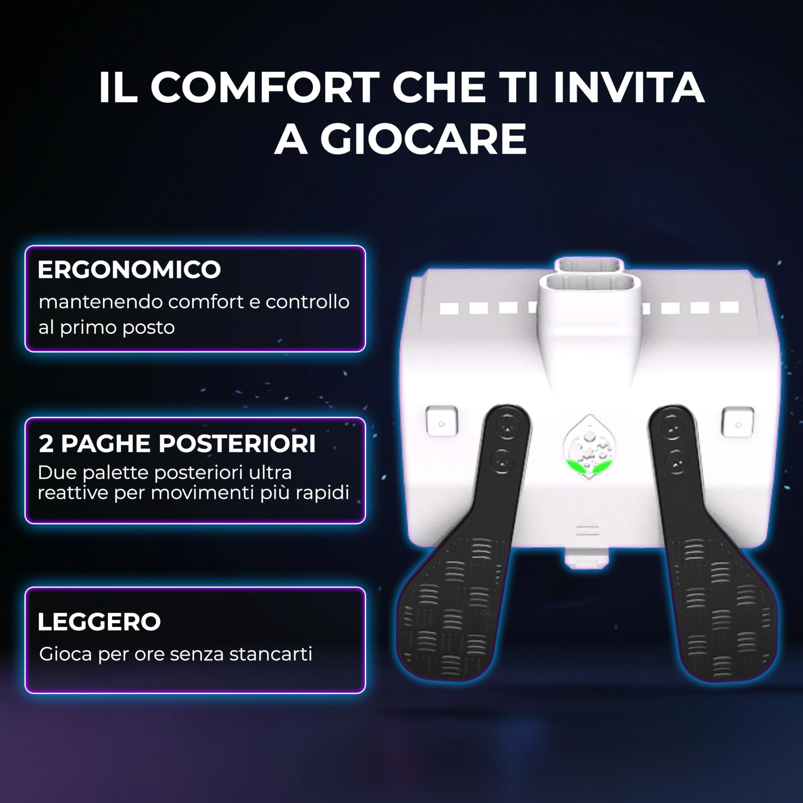 Collective Minds Strike Pack 'Dominator' Kit MOD cablato per controller Xbox con 2 paddle retro mappabili, add-on programmabile per giocatori professionisti, compatibile Xbox Series X|S e One