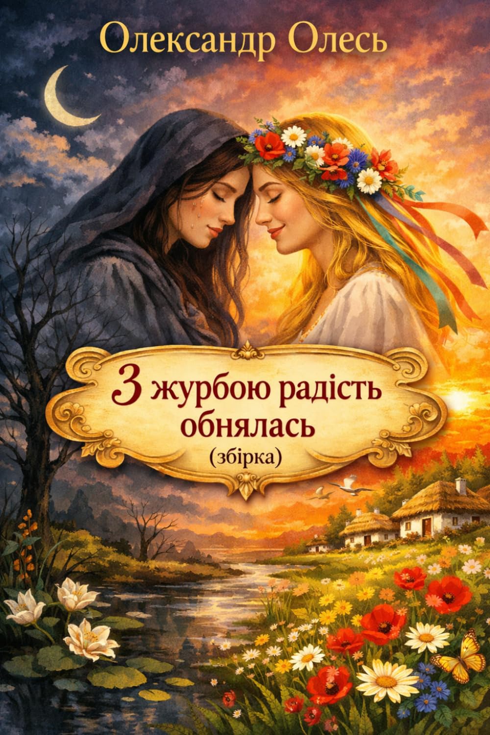 З журбою радість обнялась (збірка) (Ukrainian Edition)