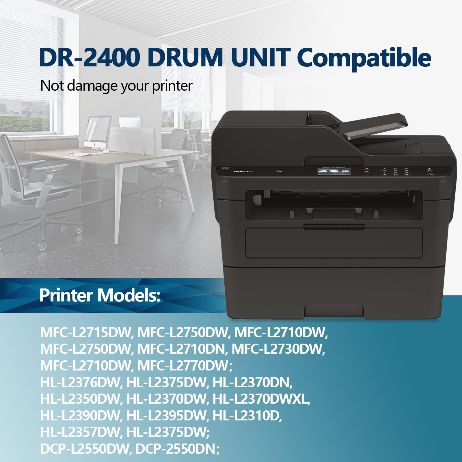 Tamburo DR2400 Per Stampanti Brother - Compatibile Con TN-2420 E TN-2410 - Foto 8