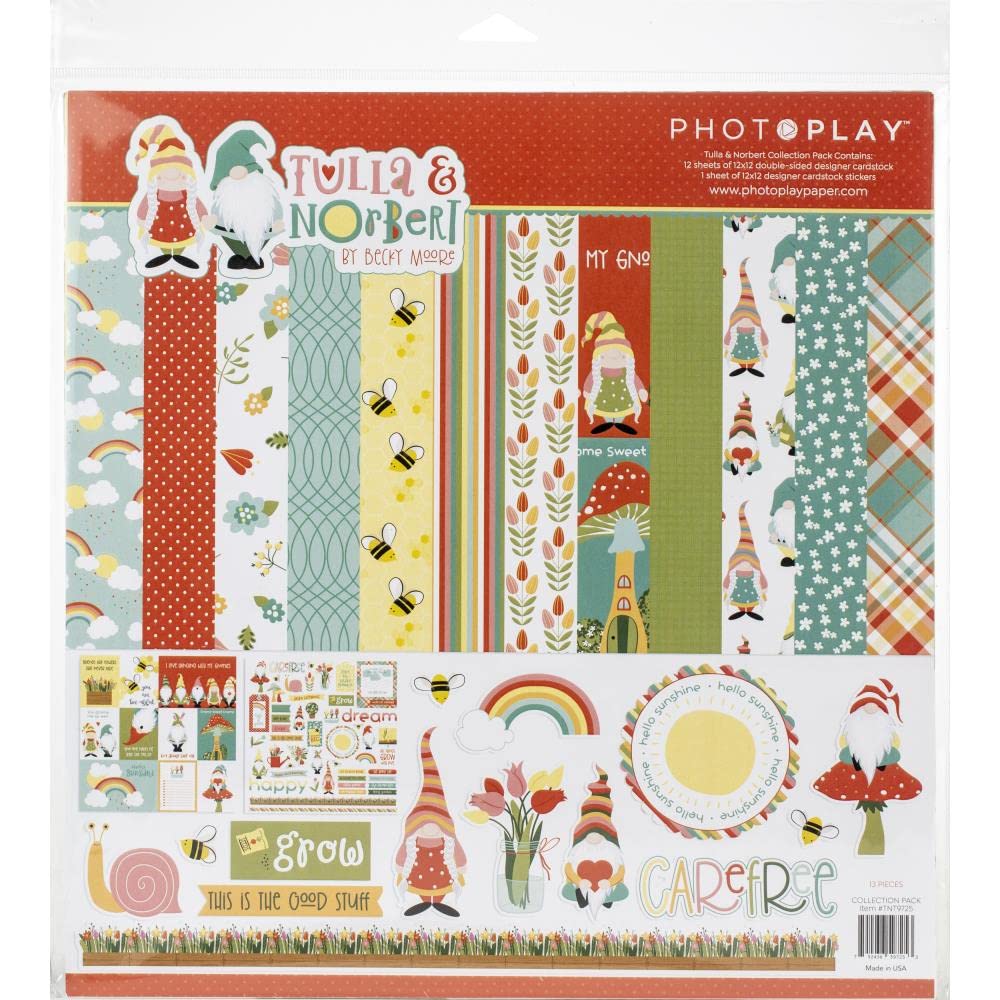 Photoplay TULLA NORBERT COLLEC 12X12 PACK, us:one size, Tulla & Norbert