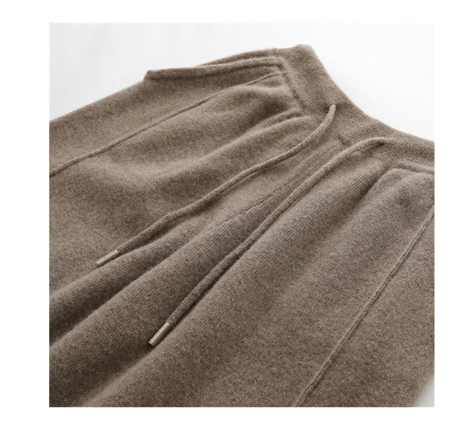 FULBHPRINT Donne Autunno Inverno 100% Cashmere Matita Pantaloni Coreani Sciolto Lana Lavorare a Maglia Casual Sport Pantaloni Lung