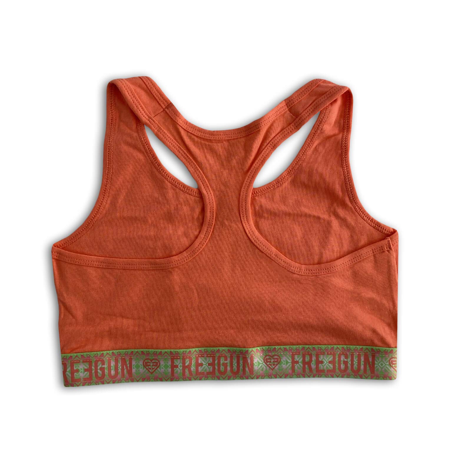 FREEGUN Ensemble Fille Brassière Shortie ou Boxer en Coton Bio