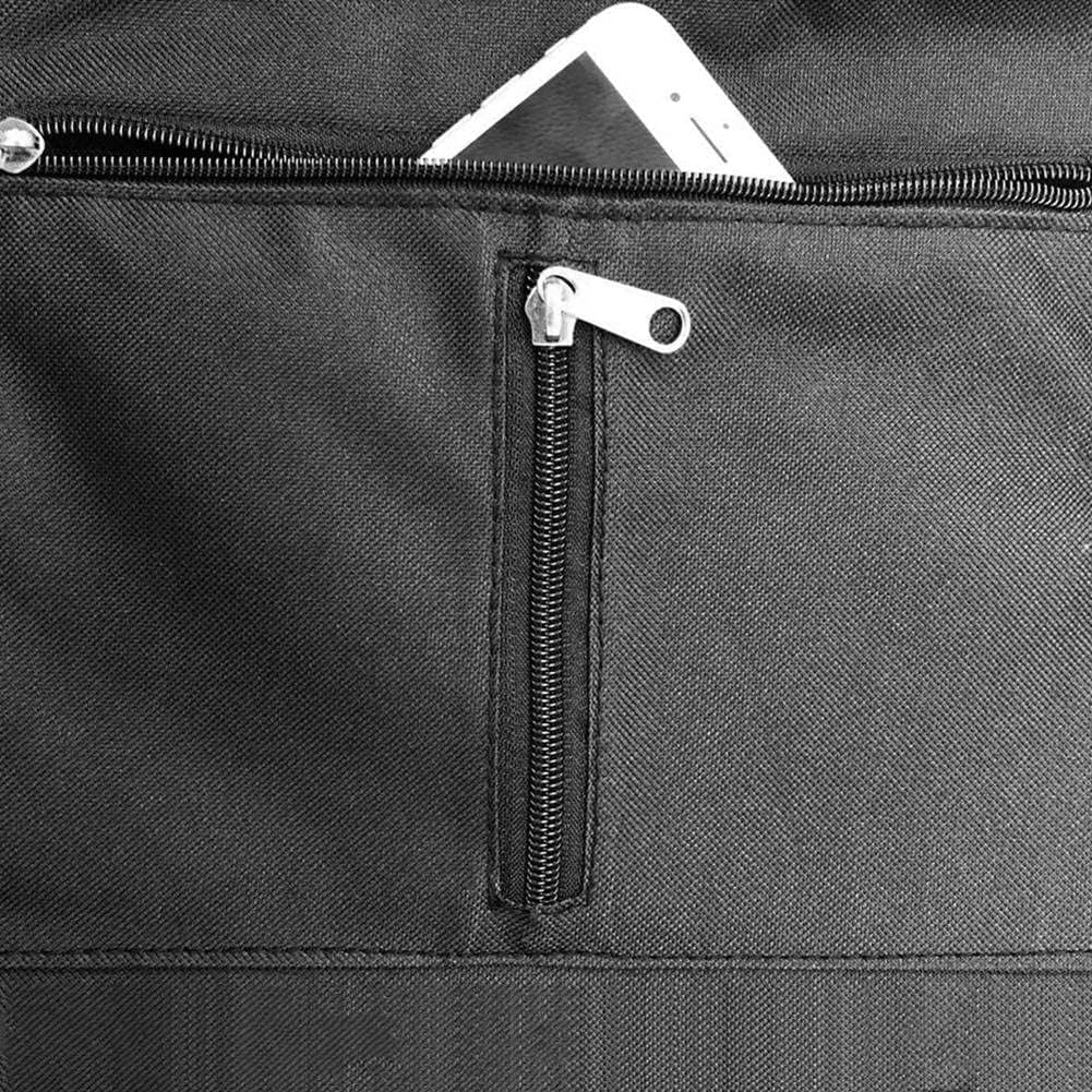 Borsa da Viaggio per Mazze da Golf, Impermeabile, Pieghevole, Colore: Nero