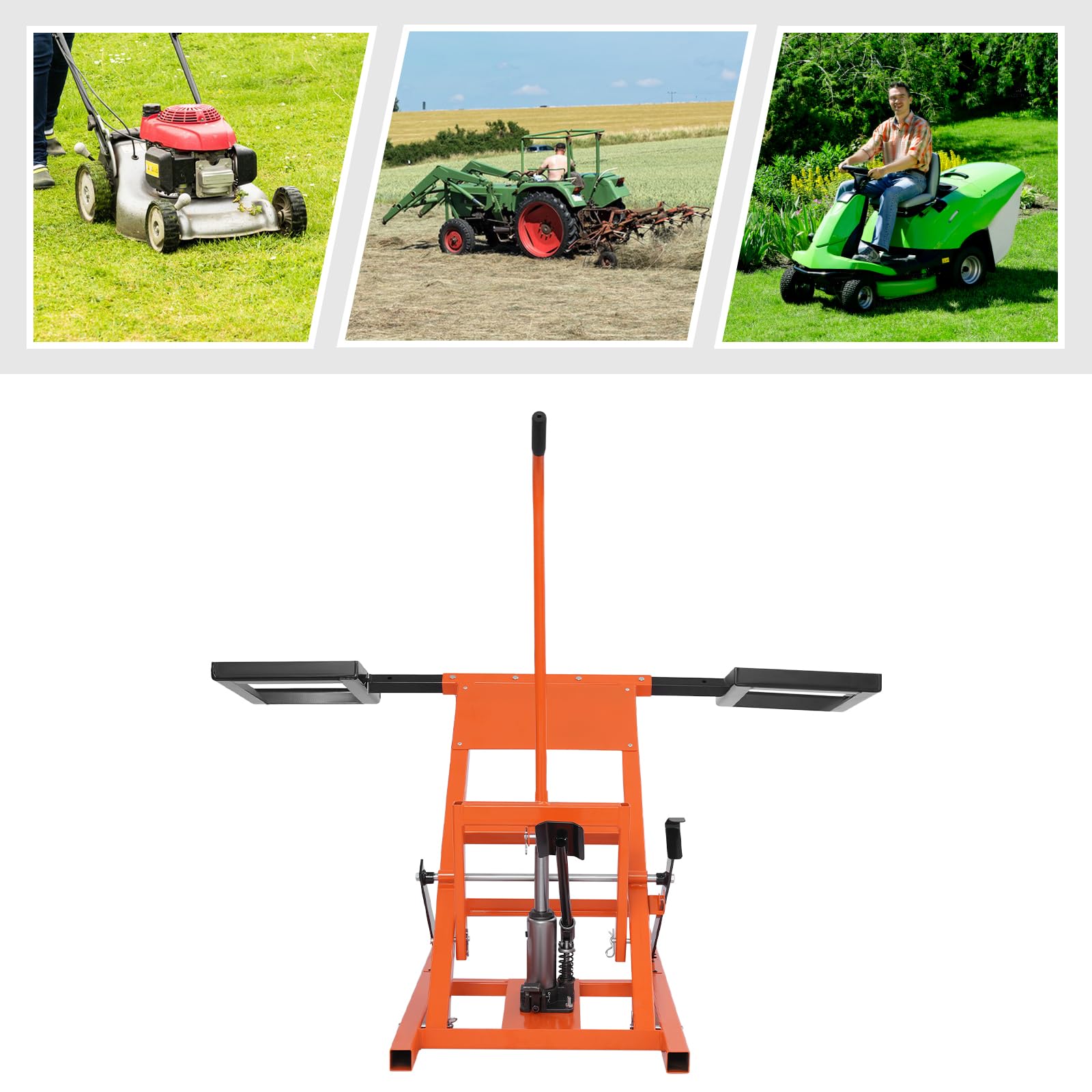 Podnośnik hydrauliczny do kosiarki do trawy, 226,8 kg