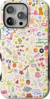 Casely iPhone 16 Pro Case | All the Fun Things | Fun on Weekdays | Bold Protective Design | Compatible with MagSafe