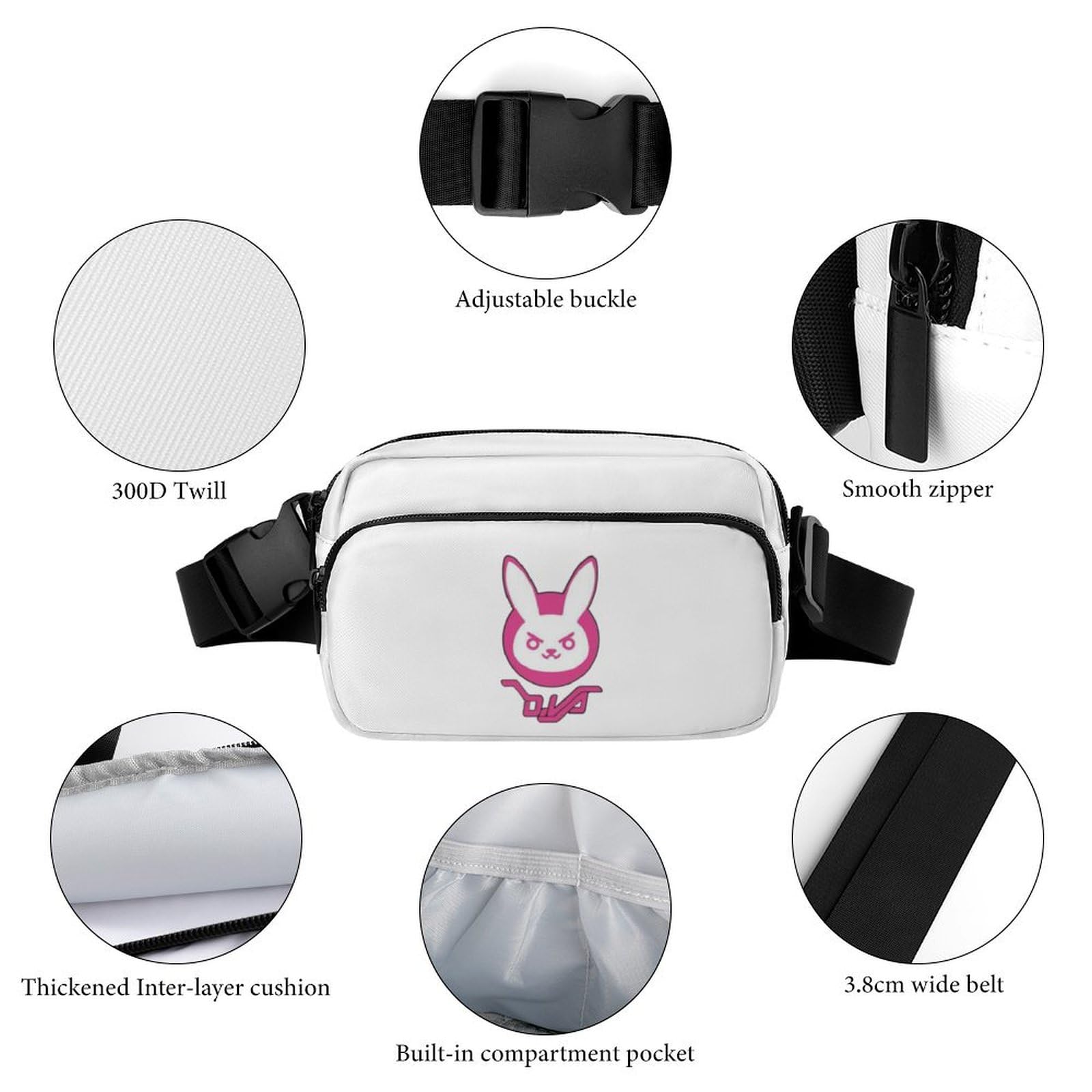 Amazon.co.jp: オーバーウォッチゲーム ウエストバッグ ウエスト