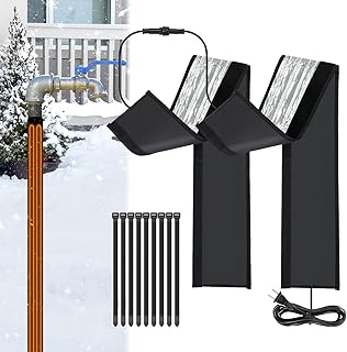 6 Ft Water Pipe Heat Blanket, 38.5" x 6.2" Stickable Waterproof Water Pipe Heat