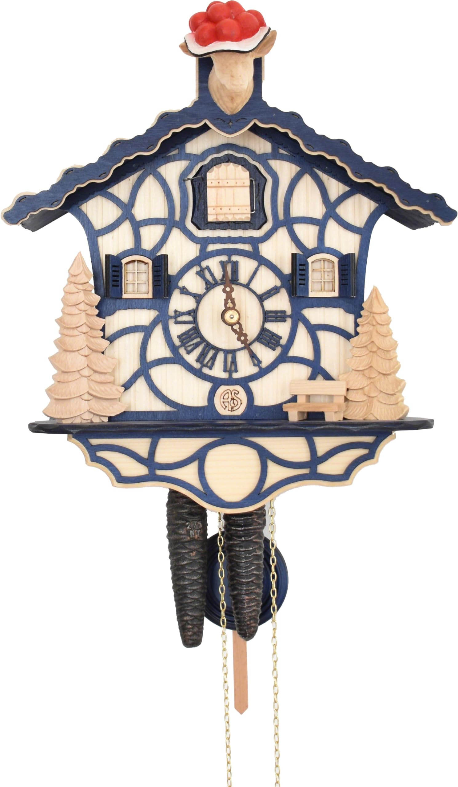 Anton Schneider Cuckoo Clock Half-timbered House