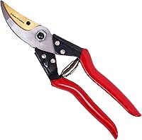 Haus & Garten ForgedPRO 8.75" Titanium Bypass Pruning Shears - Heavy Duty Professional Garden Pruners for Clean Cuts Up to 1"