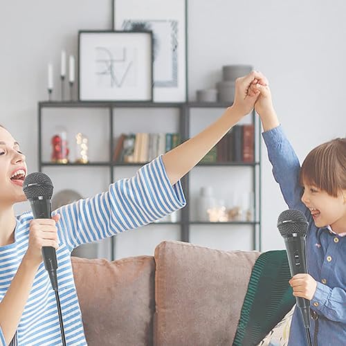 Miniatura 8 de E I F E R Micrófono dinámico con cable con enchufe de 0.256 in y cable de 6.6 ft para karaoke y rendimiento