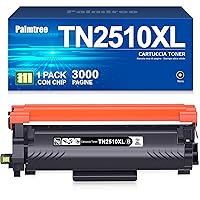 Palmtree TN2510 TN2510XL Toner Compatibili per Brother TN-2510 TN