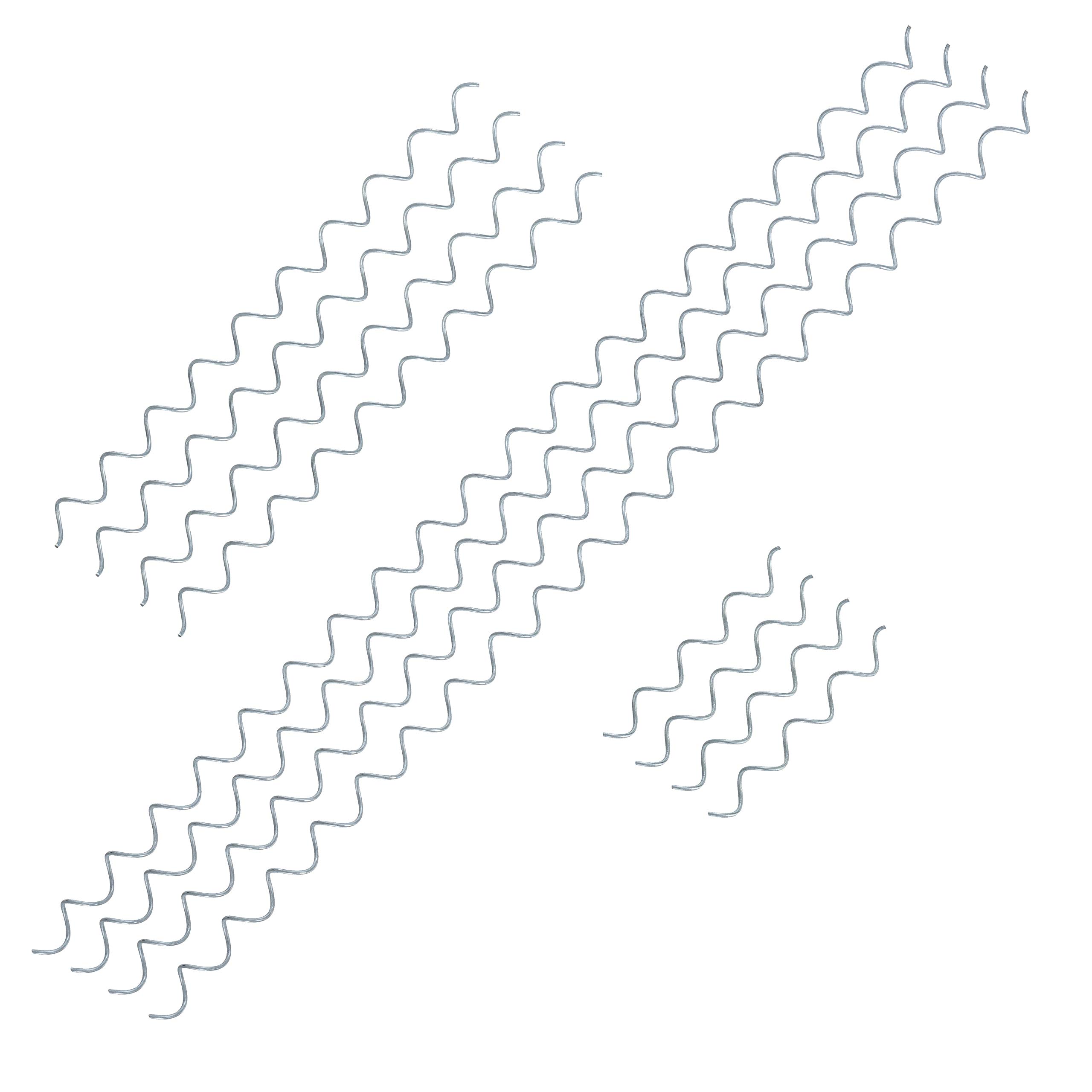 Estexo Spiral Steingabionen, Gabione, Steinkorb, Wand, Drahtkorb, Mauer (2 Stück 100x50x20 cm)