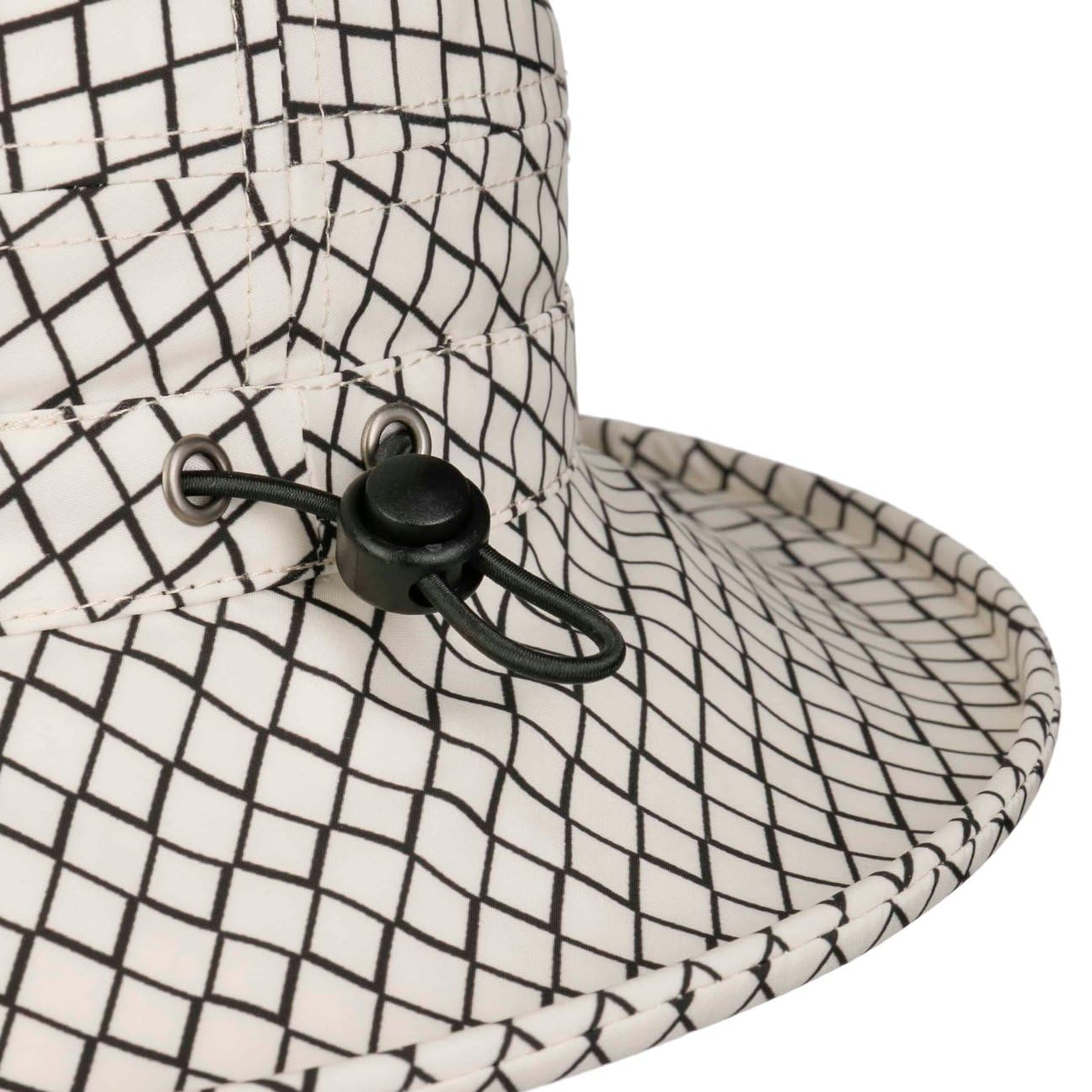 Seeberger Chapeau en Tissu Leacona Anti-Rain Femme - de Pluie Soleil pour avec Doublure Printemps-ete Ete