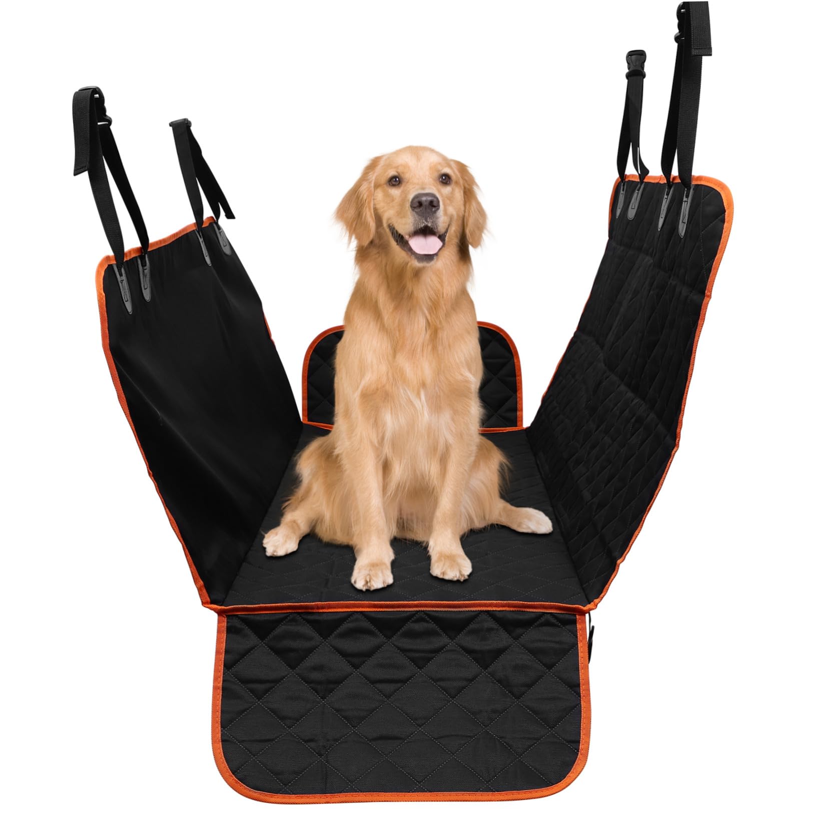 Funda Asiento Coche Perro Antideslizante Hamaca Grande para Mascotas Compatible Varios Fácil Limpieza