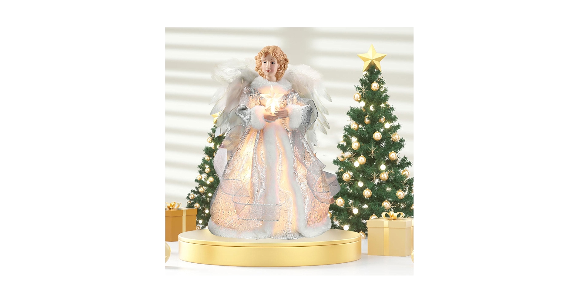 新作Angel champagne Holiday クリスマス 赤緑2本　ファー 新作Angel champagne Holiday クリスマス 赤緑2本 ファー 楽天
