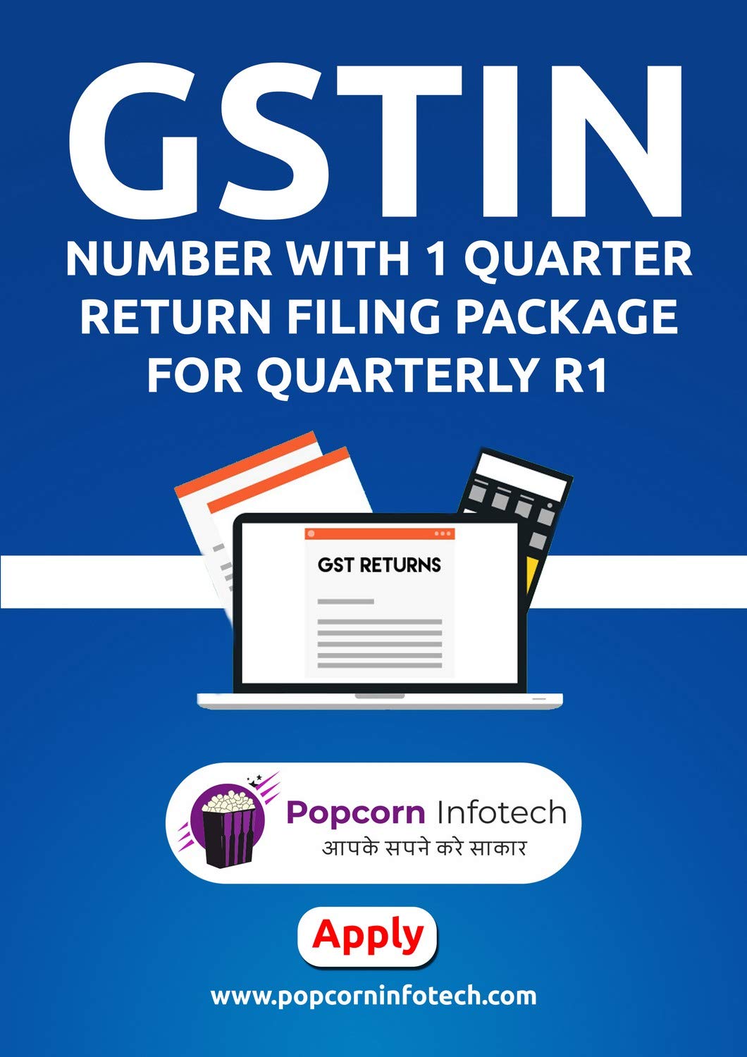 GST Number with 1 quarter return filing package for quarterly R1-picture-21
