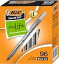 bic round stic pens black Top3商品