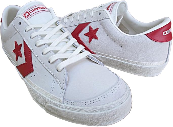 Amazon コンバース シェブロン スター Cx 250 Su Ox メンズスニーカー 限定モデル 27 5cm 9 ホワイト レッド スニーカー