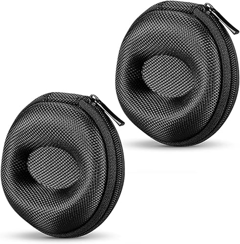 Paquete de 2 cajas de reloj de viaje, caja de reloj portátil, caja de almacenamiento de relojes, soporte organizador con cremallera para relojes de