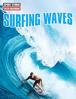 Surfing Waves Calendar 2026