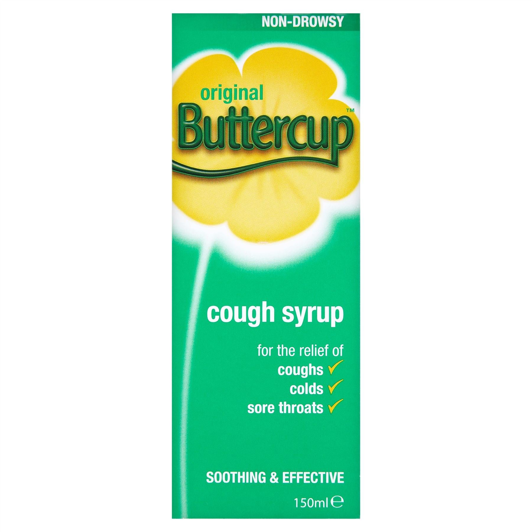 6 x Buttercup Original Cough Syrup 150ml