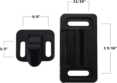 Miniatura 4 de Camp'N - Cerradura de puerta para casa rodante - Manija (lado derecho) para autocaravana, remolque, cámper, casa rodante, remolque de carga -