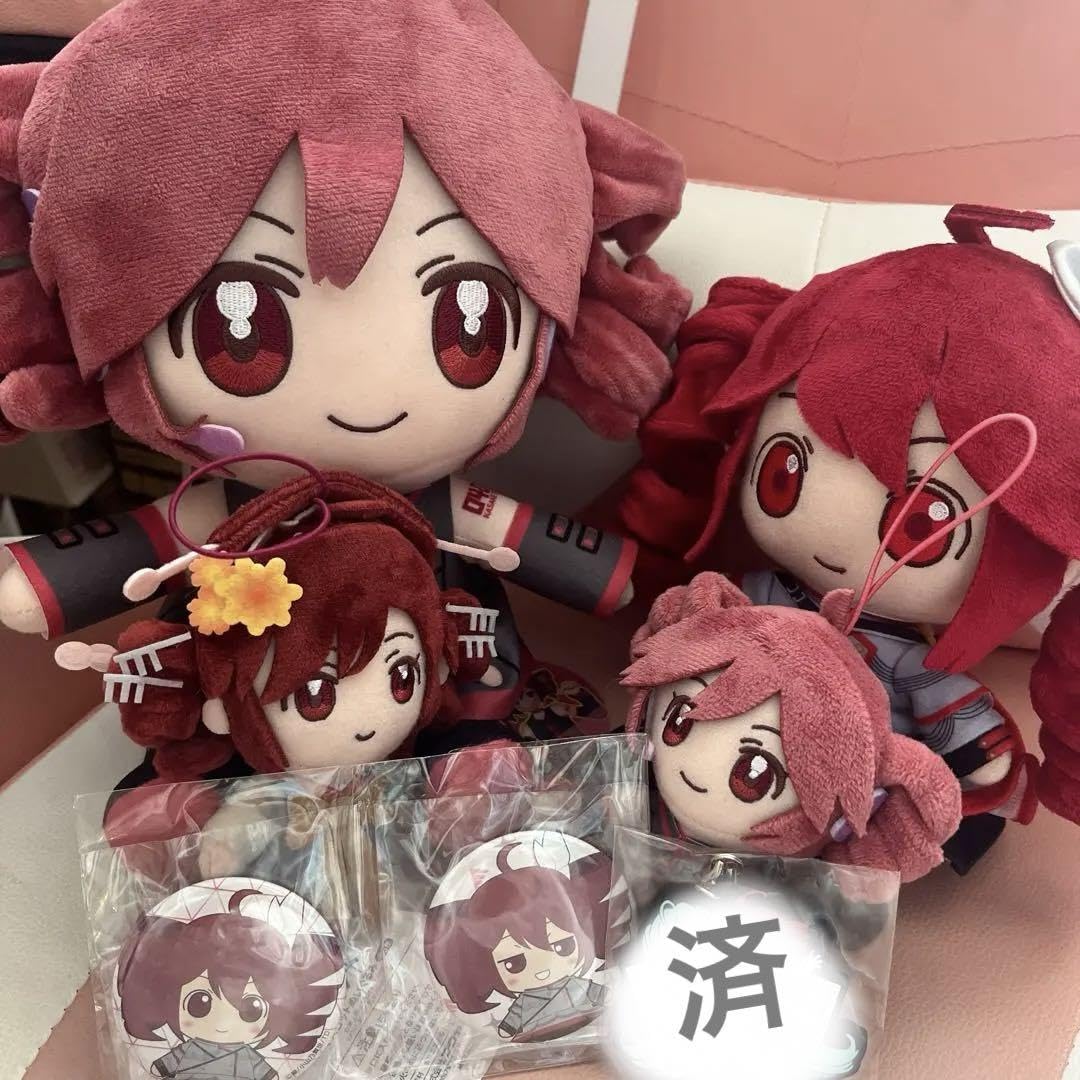 ぬいぐるみ 重音テトグッズ Amazon co jp 重音テト グッズセット 五点
