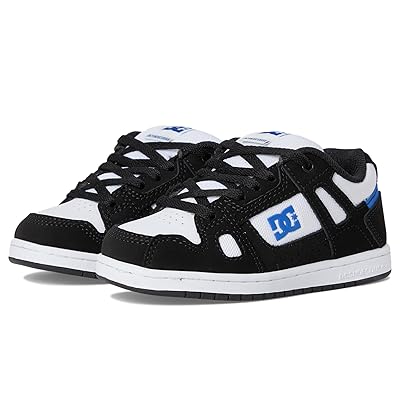 DC Kids Stag (Little Kid/Big Kid) Kids Shoes Black/White/Blue