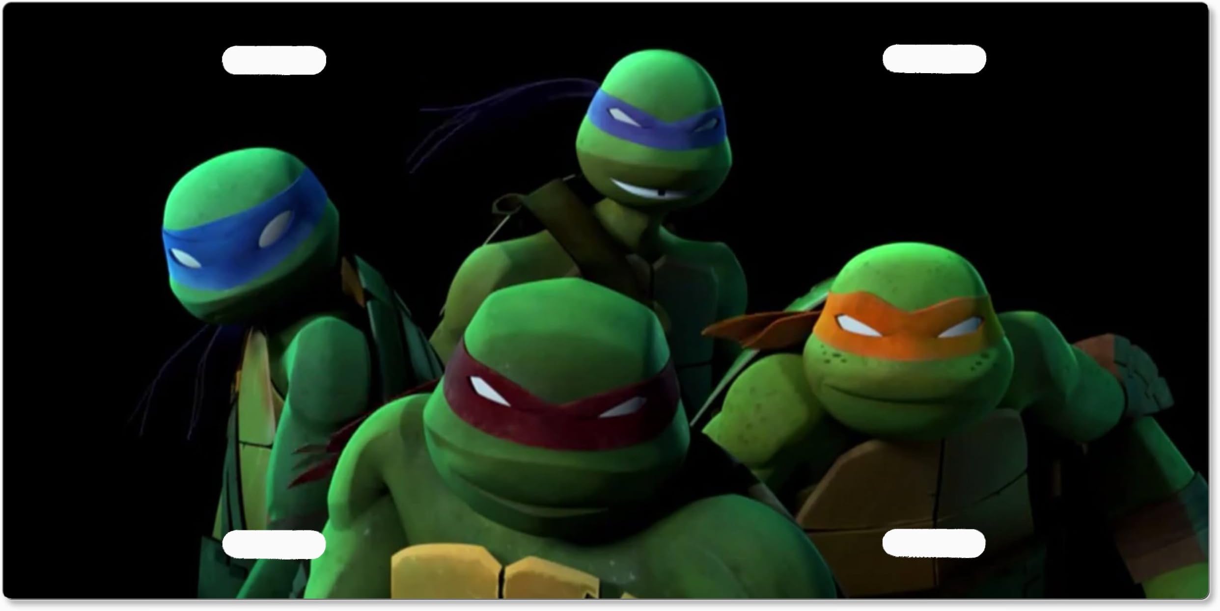 TMNT Teenage Mutant Ninja Turtles G3-2 Vanity License Plate