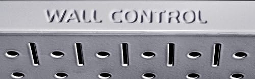 Vista 2 de Wall Control 30-P-3232G Paquete de tablero perforado de metal gris