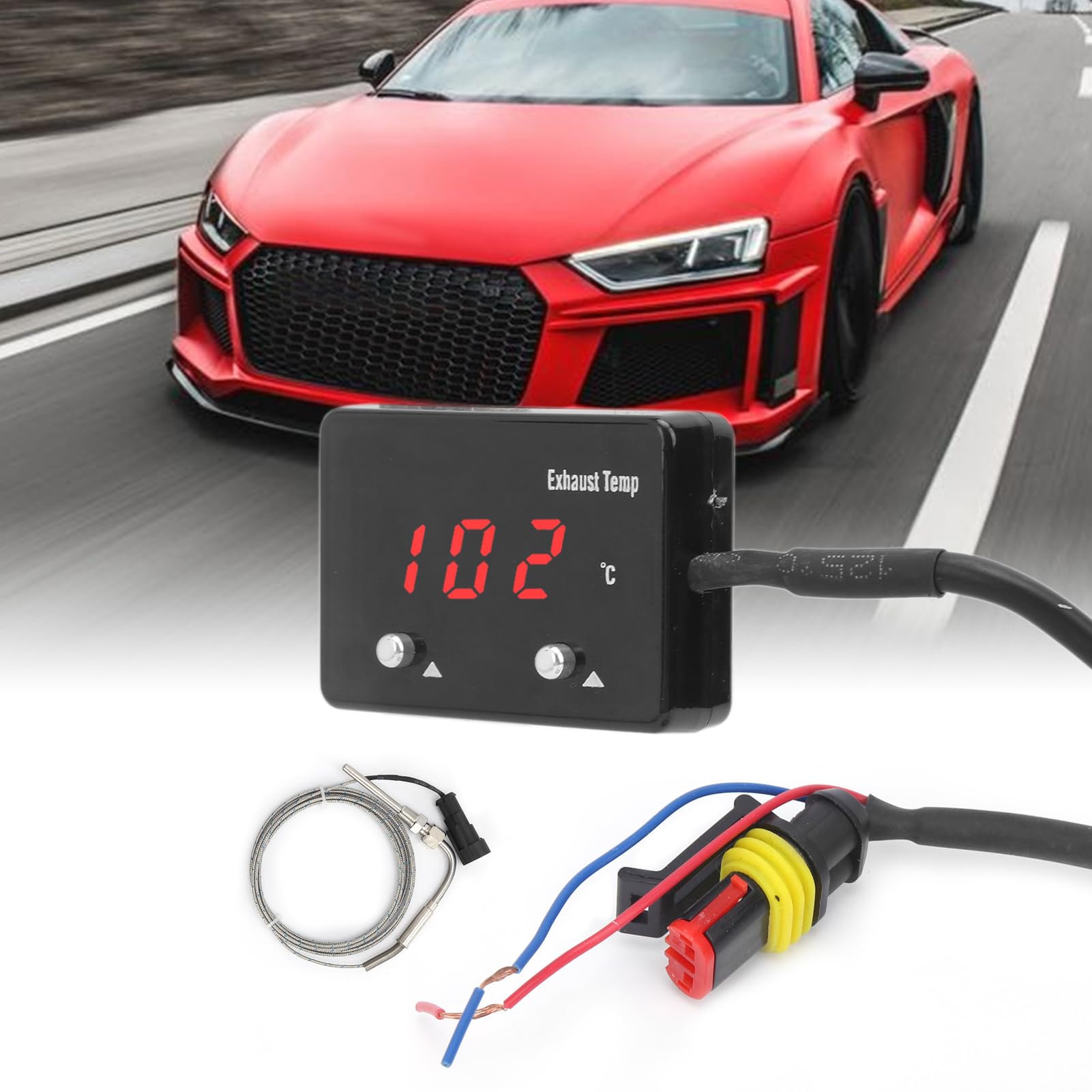 Medidor de Temperatura de Gases de Escape, Indicador EGT 0-1000