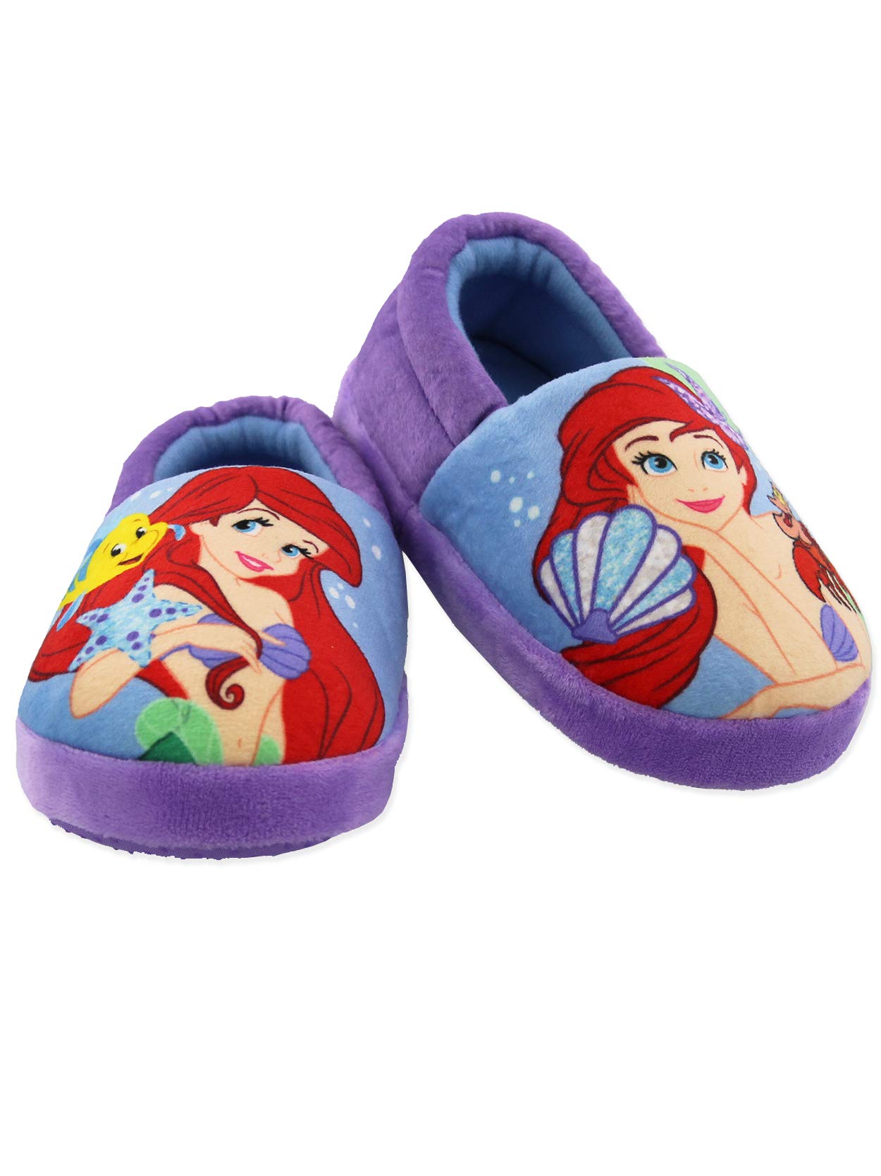Princess Girls Toddler Plush Aline Slippers