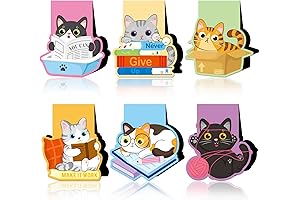Cute Cats Magnetic Bookmarks
