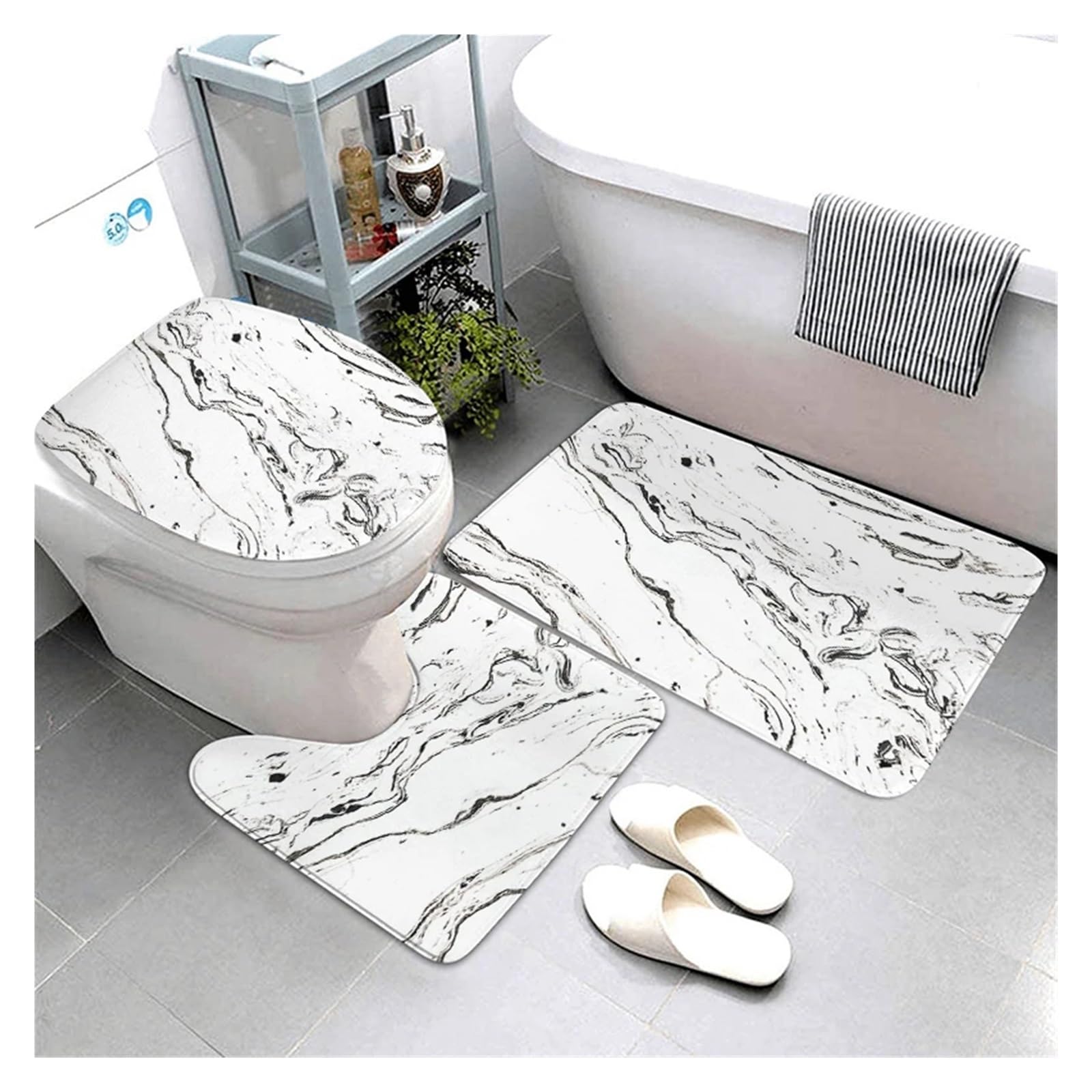 Shower Mat Bedroom Room Mat Bathtub toilet rug Anti-slip Bath Bathroom Small Rug(2208sjt-001712)